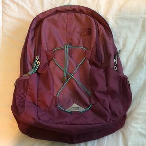 Magenta/Teal North Face Jester Backpack